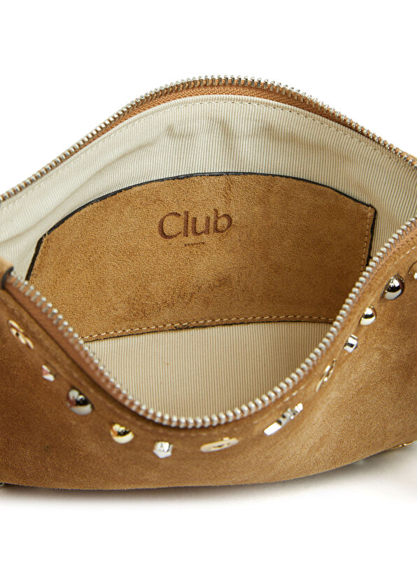 Beymen Club Camel Troklu Kadın Deri El Portföyü - 4