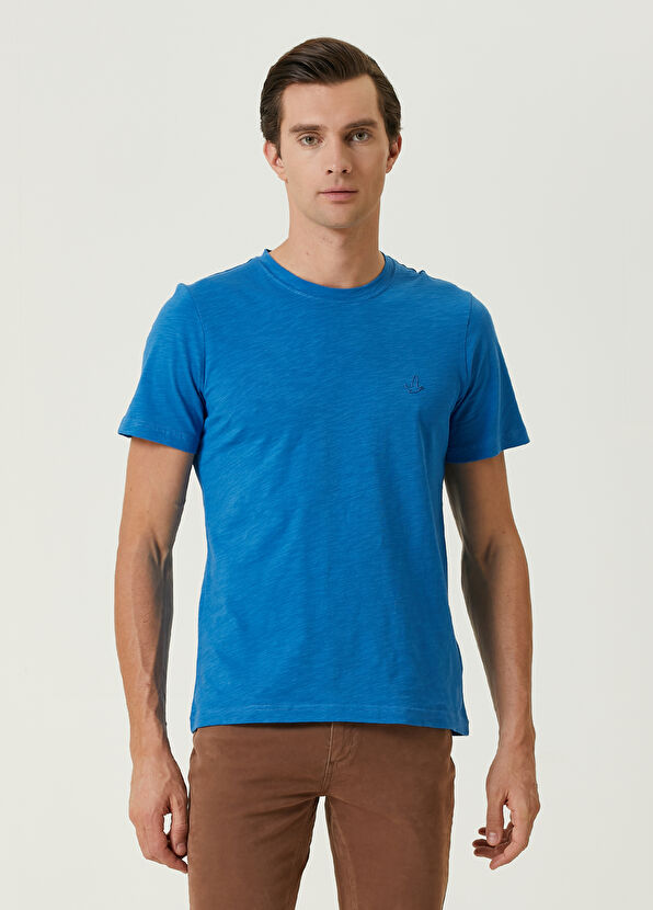 Beymen Club Cobalt Flamed T-shirt - 1