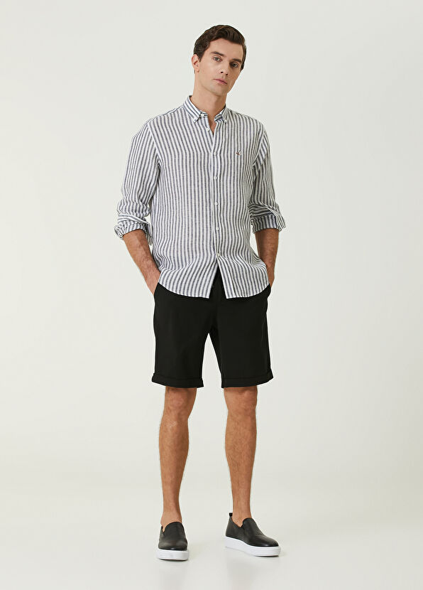 Beymen Club Siyah Şort - 1