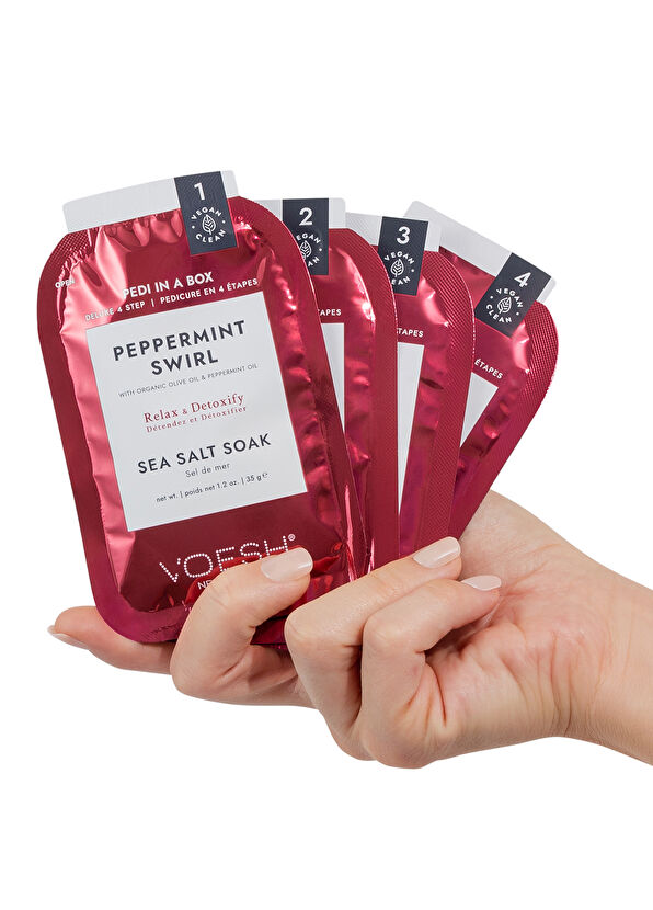 Voesh New York Pedi In A Box Deluxe Mint 4-Step Pedicure Set - 3