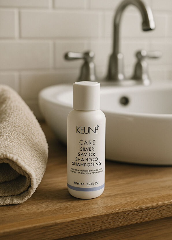 Keune Care Silver Savior Travel Size Revitalizing Purple Shampoo 80 ml - 4