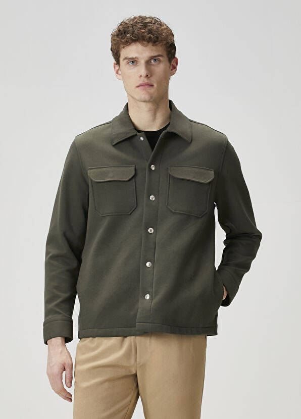 Beymen Club Khaki Overshirt - 1