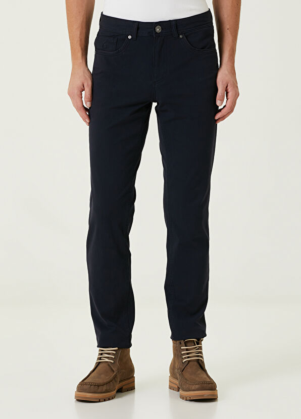 Beymen Club Lacivert Stretch Travel Spor Pantolon - 2