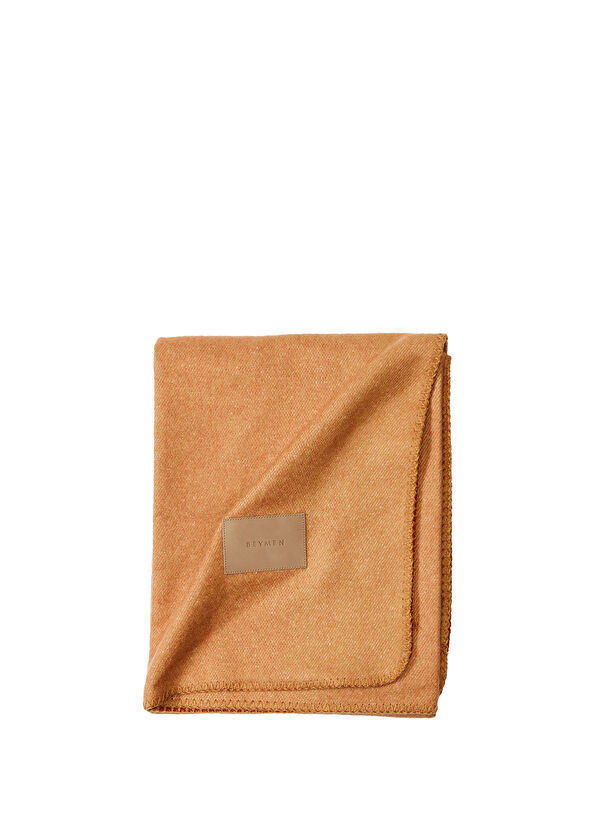 Beymen Hediye Turuncu Taba Battaniye - 1