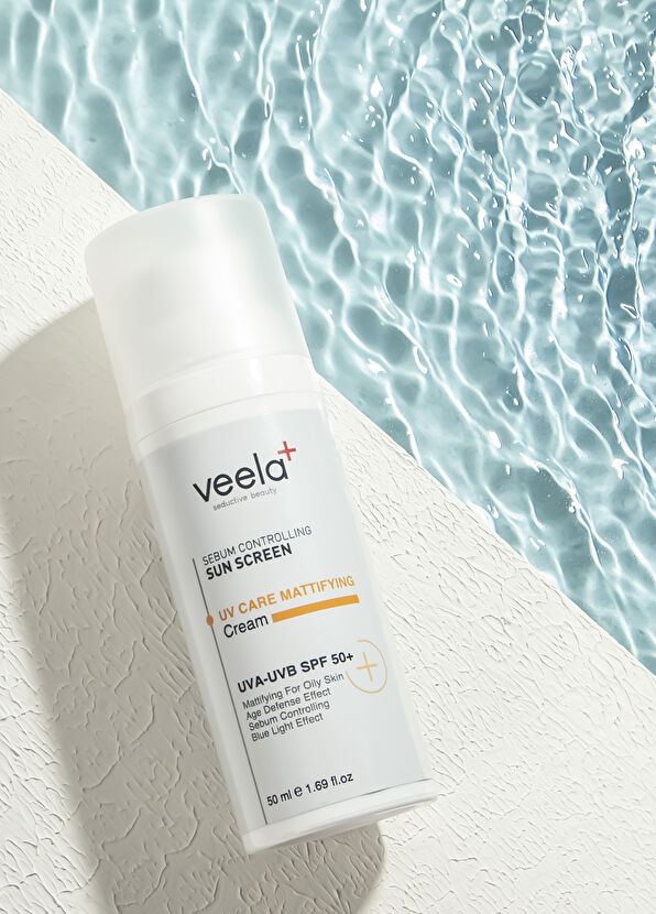 Veela UV Care Matifiying Cream SPF50+ Akneli Ciltler İçin Matlaştırıcı Güneş Kremi 50 ml - 2