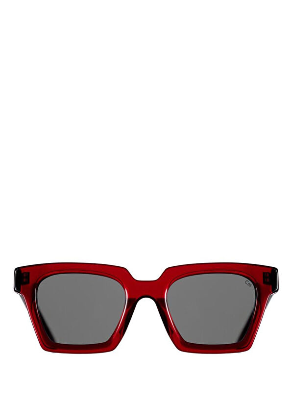 CharlieMax Milano Torre Acetate Burgundy Sunglasses - 1