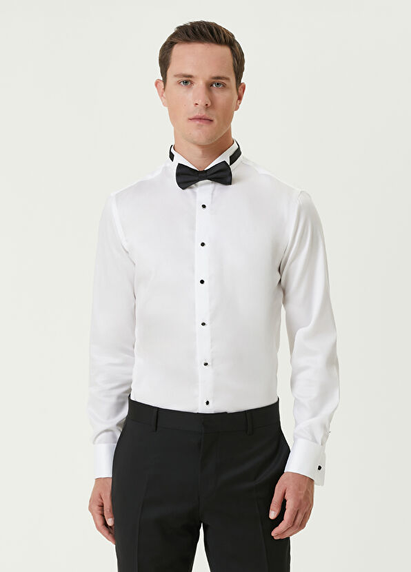 Beymen Club Beyaz Smokin Gömleği - 1