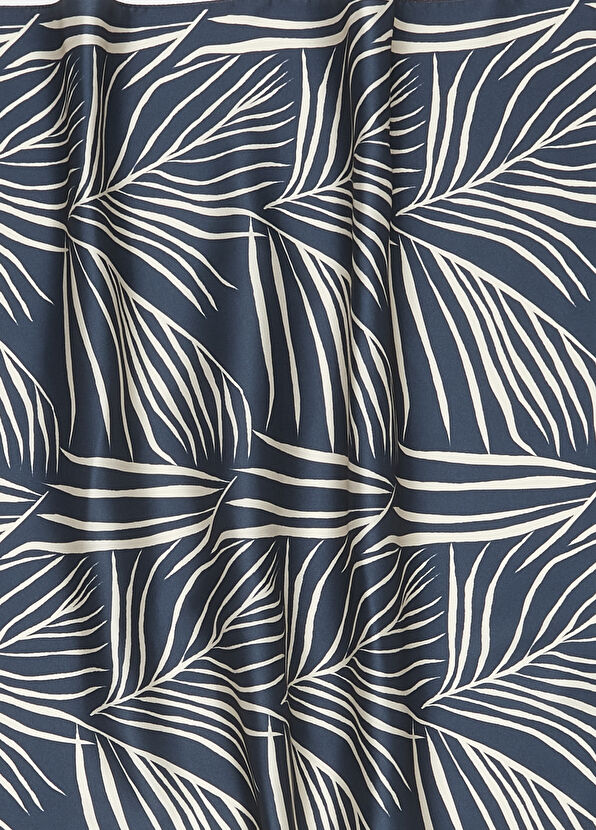 Beymen Club Multicolored Patterned 50x50 Women's Satin Scarf - 2