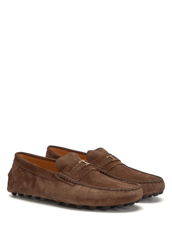 Tod's Kahverengi Erkek Süet Driver - 2