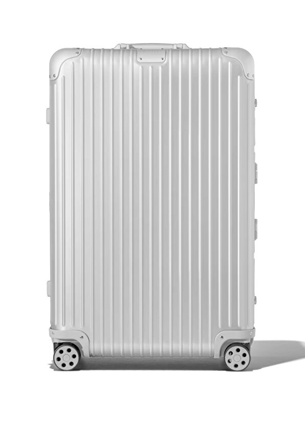 Original Check-In Large Silver Bavul - Görsel 2