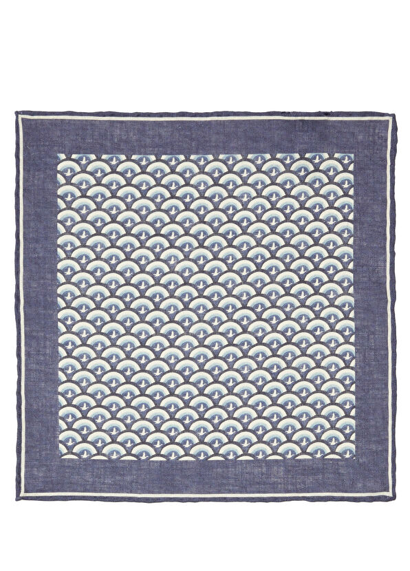Beymen Club Blue Linen Bag Handkerchief - 1