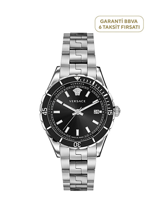 Versace VRSCVE3A00520 Metalik Gri Erkek Kol Saati - 1