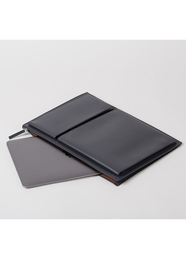 Lexon Flat Dark Blue 14'' Laptop Sleeve - 2