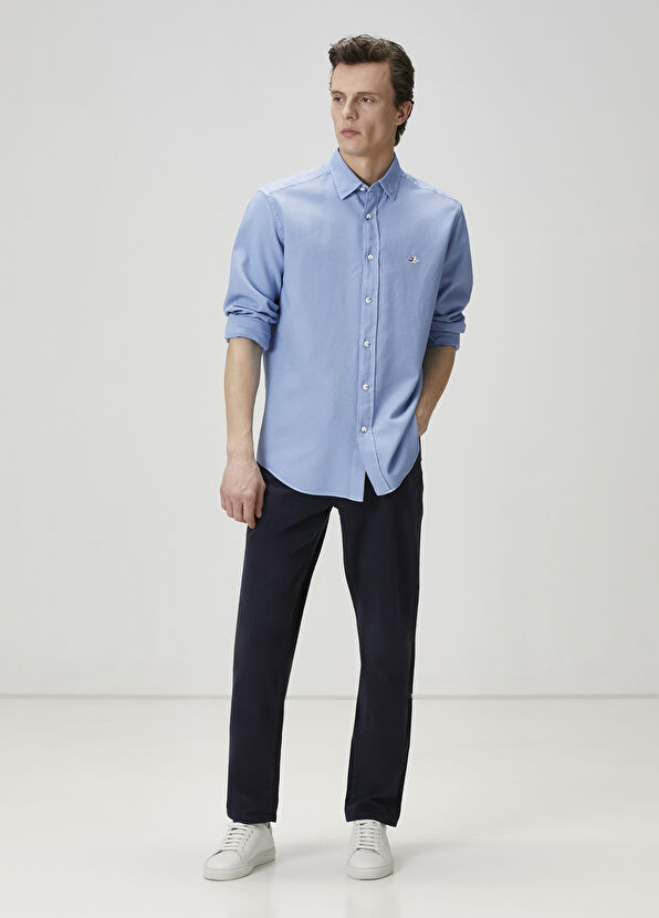 Beymen Club Comfort Fit Mavi Gömlek - 2