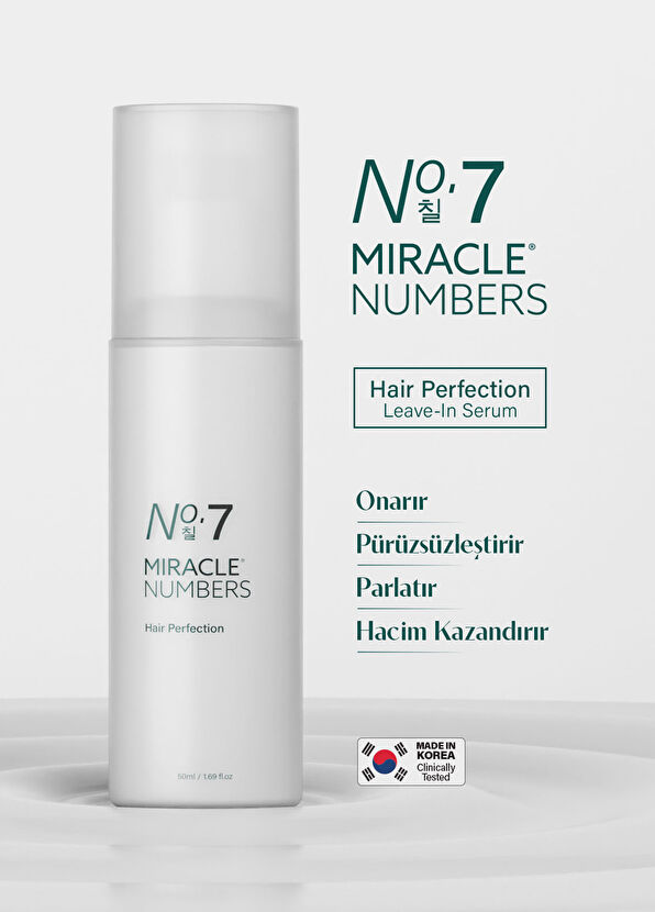 Miracle Numbers Miracle 7 Protein Hair Perfection Moisturizing and Shine Hair Serum 50 ml - 2