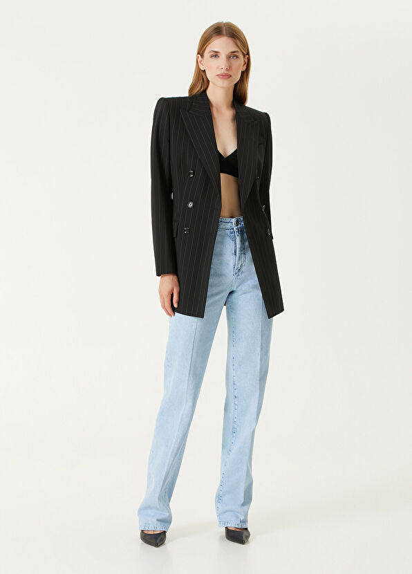 Dolce&Gabbana Mavi Flare Jean Pantolon - 1