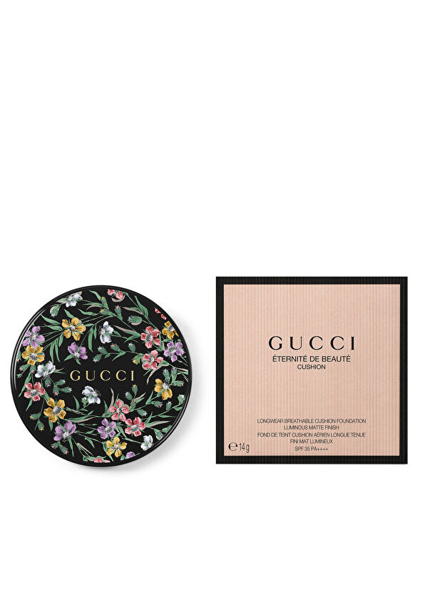 Gucci Mascara Le Magnetisme 01 Ever Black+ Eternite De Beaute Cushion 02 Fair + Beauty Matte Powder Revamp 02 Cool+ Gucci Fırça Seti + Mini Ruj Makyaj Seti - 4