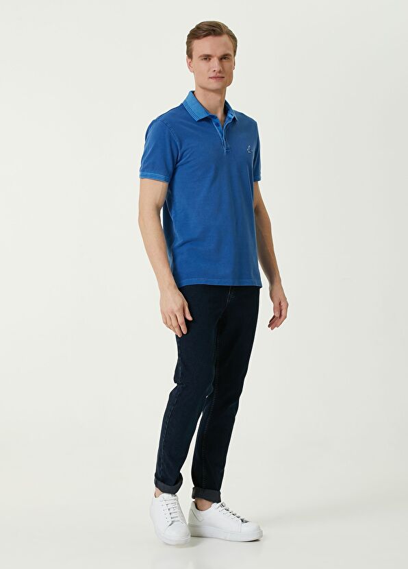 Beymen Club Slim Fit Kobalt Polo Yaka Pike T-shirt - 2
