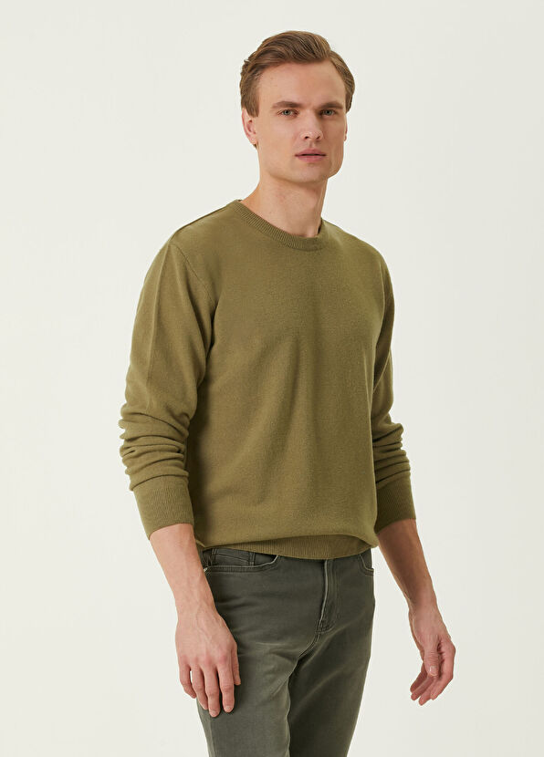 Beymen Club Haki Yün Kazak - 1