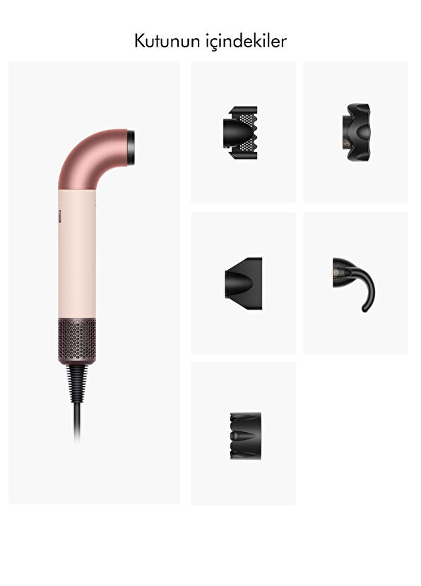 Dyson Supersonic r™ Saç Kurutma Makinesi Düz+Dalgalı (Ceramic Pink) - 2