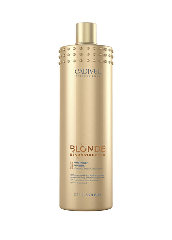 Cadiveu Blonde Reconstructor Unbroken Blonde Saç Bakım Ürünü 1000 ml - 1