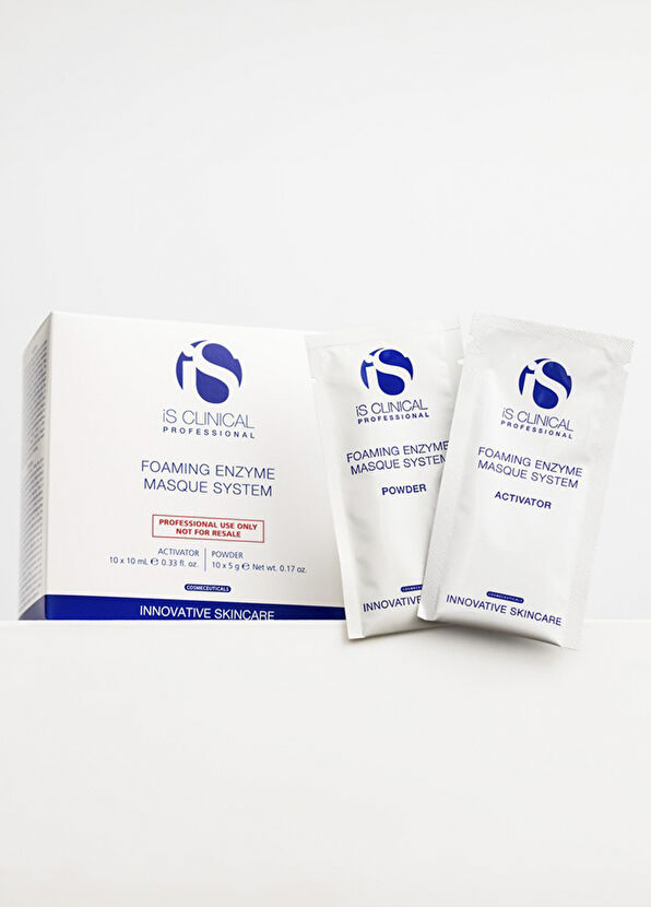 IS Clinical Foaming Enzyme Masque System 10'lu Yatıştırıcı Parlaklık Veren Peeling - 2