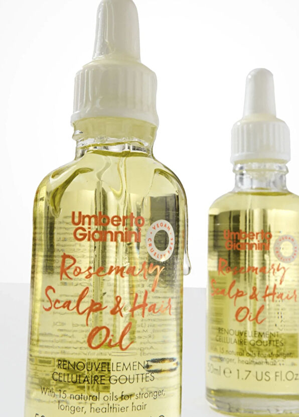 Umberto Giannini Rosemary Scalp And Hair Oil Repair Nourishing Hair Care Oil 50ml - 3