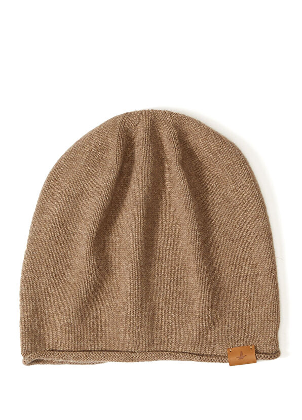Beymen Club Beige Women's Cashmere Blend Wool Beanie - 1