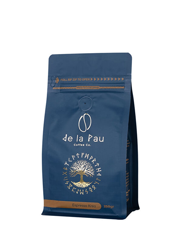 De La Pau Espresso Kreo %80 Arabica Blend Çekirdek Kahve 250 gr - 1