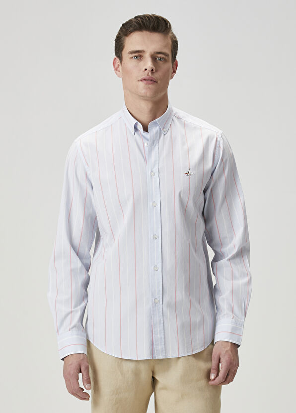 Beymen Club Slim Fit Çizgili Gömlek - 1