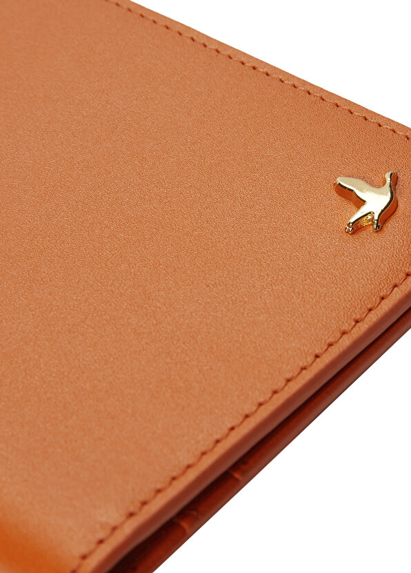 Beymen Club Turuncu Kadın Deri Pasaportluk - 4