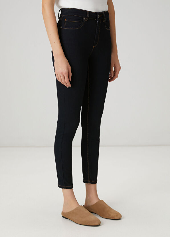 Beymen Club Lacivert Skinny Jean Pantolon - 3