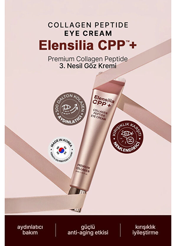 Elensilia CPP Premium Collagen Peptide Eye Cream 3. Nesil Göz Kremi 30 ml - 2