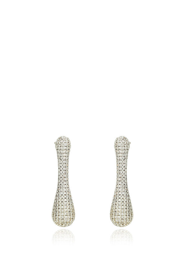 Beymen Club Silver Zirkon Damla Kadın Küpe - 1
