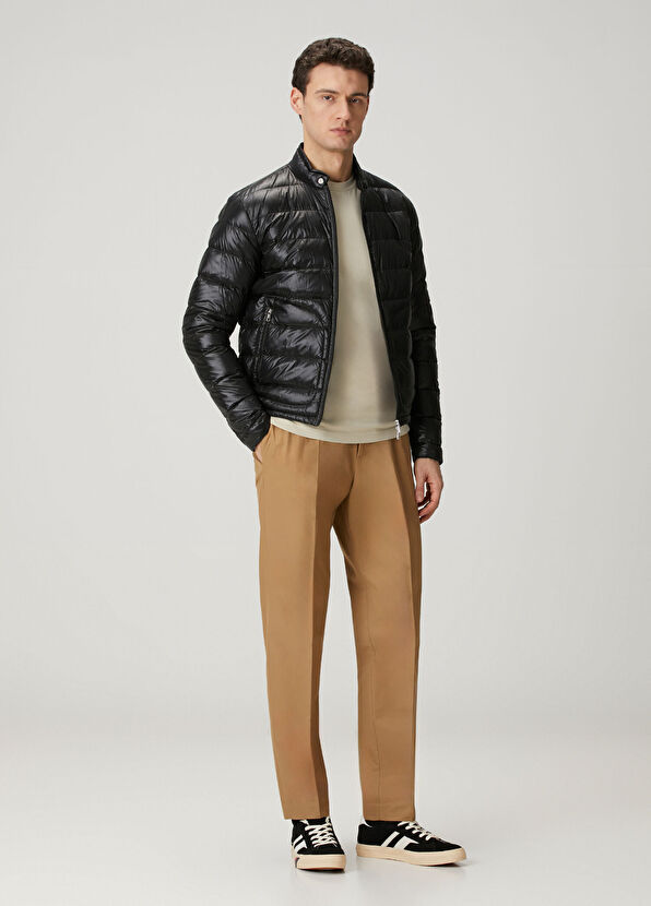 Siyah Puff Mont - Görsel 3