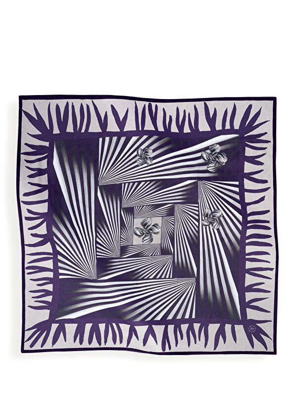 Selin Küçüksöz Sacred Geometry Çok Renkli Kadın Pareo Şal - 1