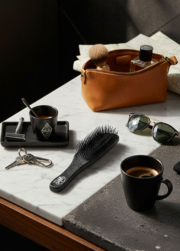 Wetbrush Men's Detangler Detangling Hair Brush Black - 4