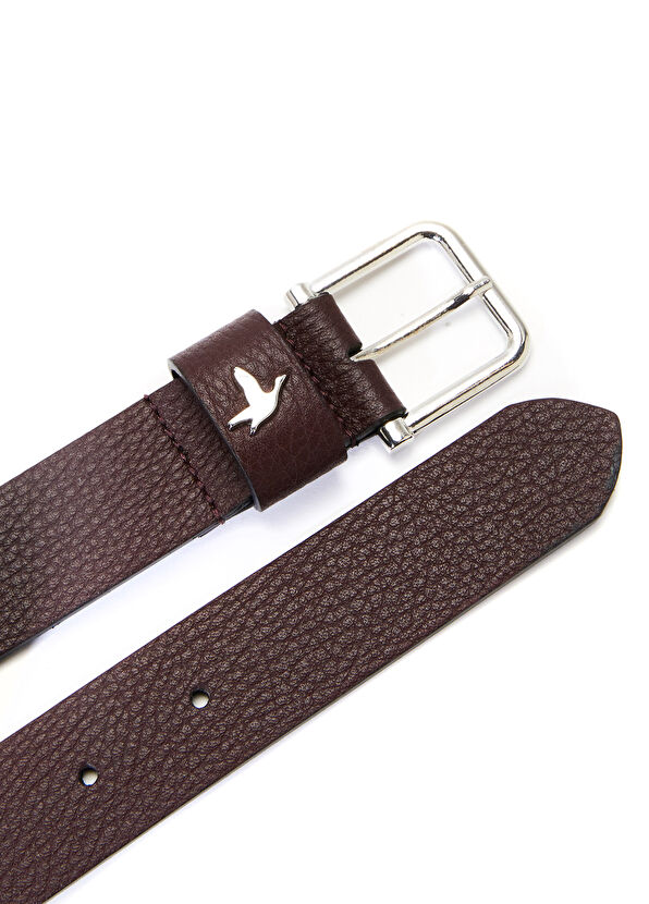 Beymen Club Bordo Kadın Deri Kemer - 2