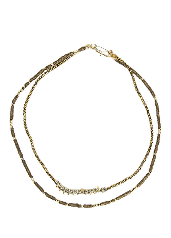 Beymen Club Gold Stones Women's Necklace - 2