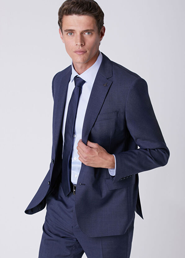 Beymen Club Blue Wool Suit - 2