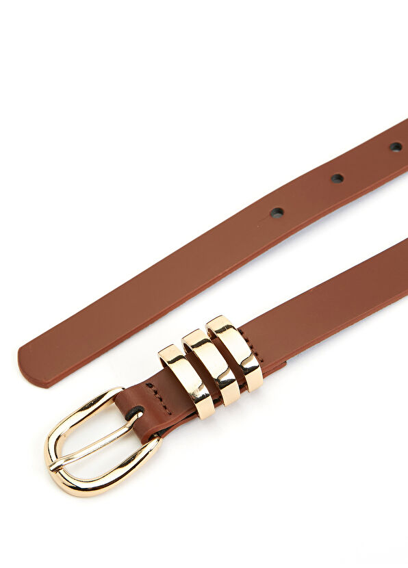 Beymen Club Taba Kadın Deri Kemer - 2