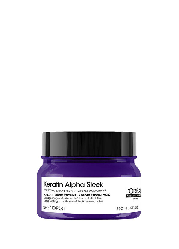 Loreal Professionnel Paris Serie Expert Keratin Alpha Sleek Smoothing Hair Mask 250 ml - 1