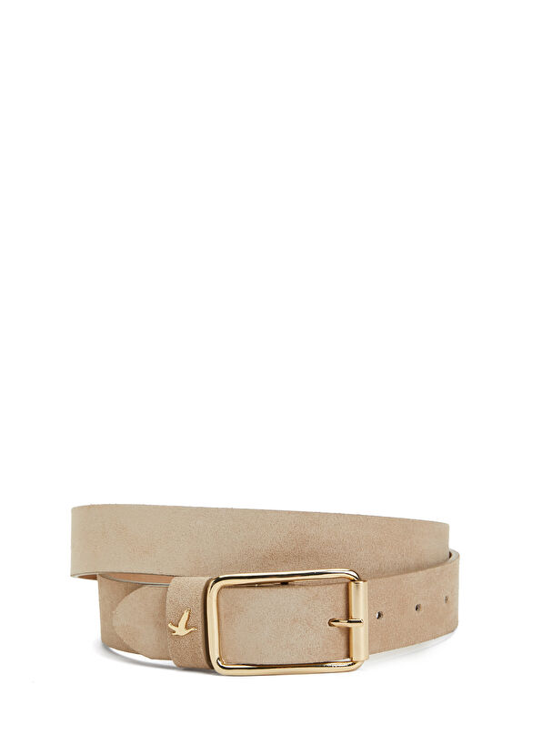 Beymen Club Bej Kadın Deri Kemer - 1