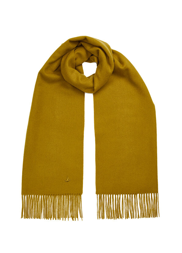 Beymen Club Green Women's Cashmere Blend Wool Scarf - 2