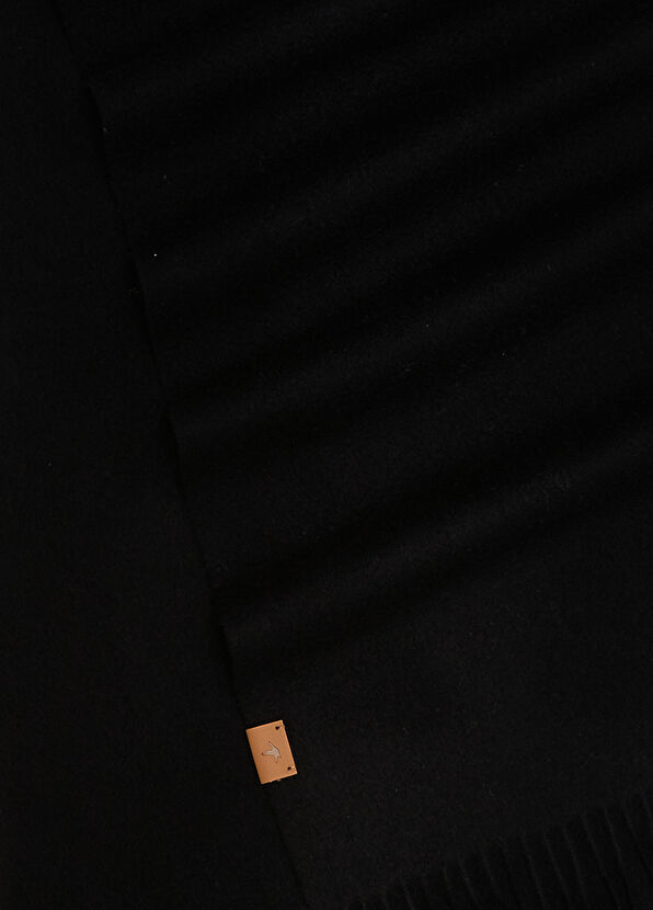 Beymen Club Black Tassels Men's Wool Scarf - 2