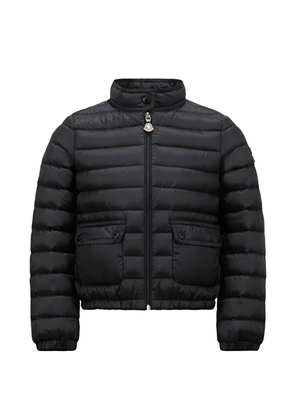 Moncler Siyah Kız Çocuk Puff Ceket - 1