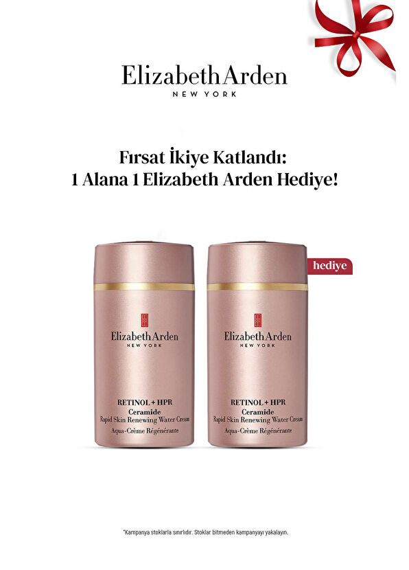 Elizabeth Arden Retinol + HPR Ceramide Water Revitalizing Face Cream Gift Set of 2 x 50 ml - 2