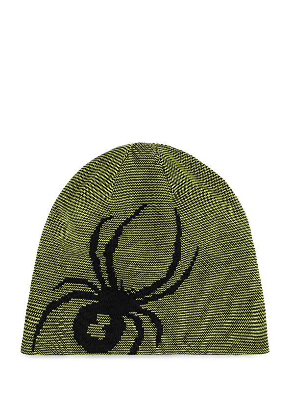 Spyder Reversible Bug Yellow Boy's Beanie - 2