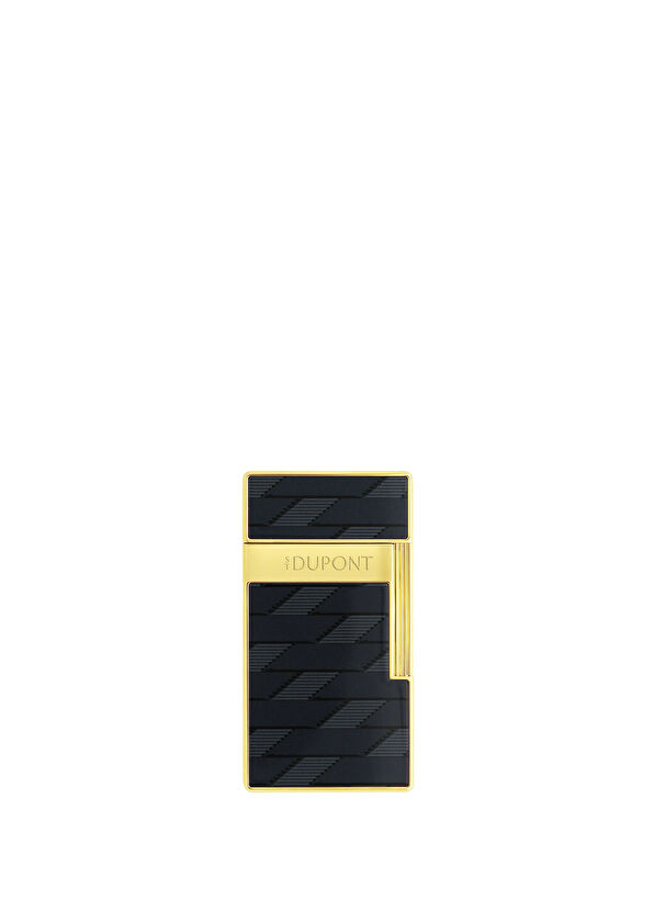 S.T. Dupont Biggy Monogram Black Lighter - 2
