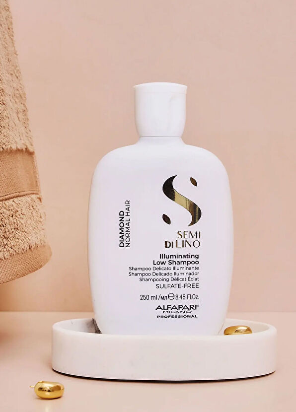 Alfaparf Semi Di Lino Diamond Illuminating Low Shampoo Brightening Effect Shampoo 250 ml - 2
